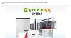 Desktop Screenshot of greensun.it